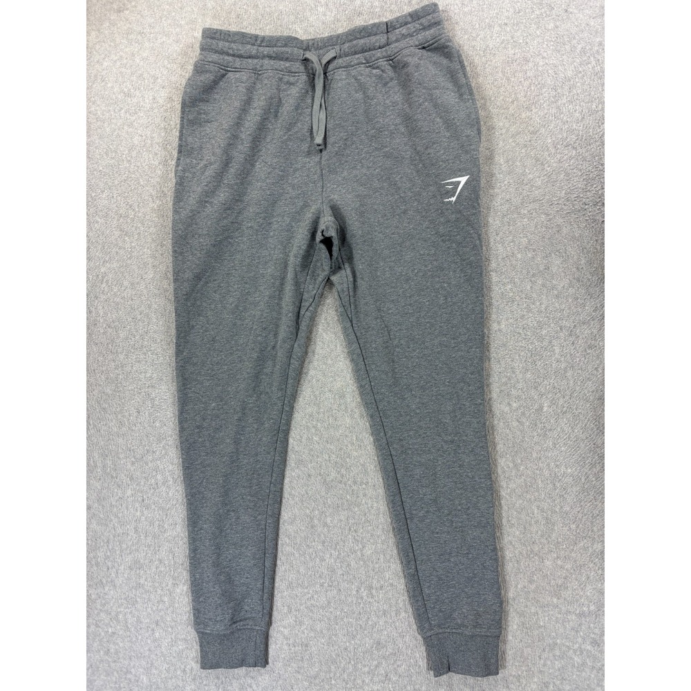 Gymshark Cotton Blend Jogger Sweatpants (Men's Small) Gray‎